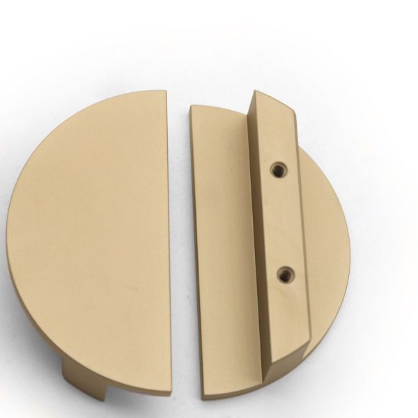 ISO14001 6mm 9mm Gold Brass Kitchen Drawer Knobs