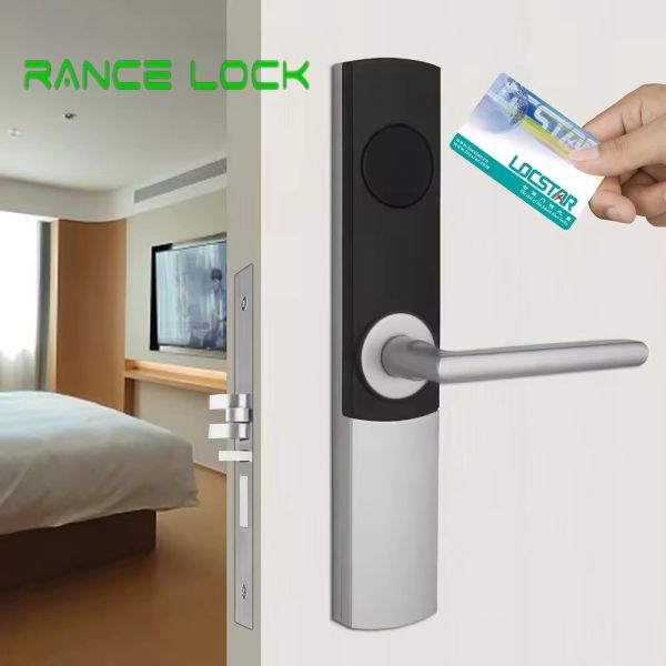 Aluminum Alloy Wifi Door Lock 35mm - 55mm Smart Fingerprint Door Lock Black