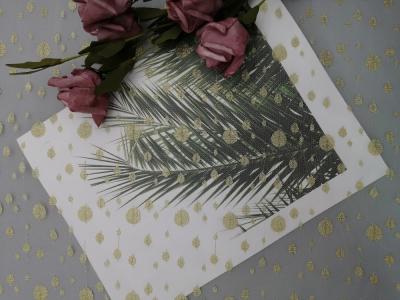 Gold Dot Metallic Lace Fabric White Lace Fabric For Wedding Dresses