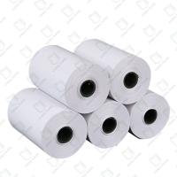 Rolos de papel térmico de 55 gm 80x80 mm para impressoras de recibos e papel de caixa bancário