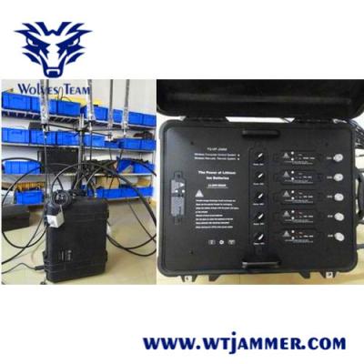 Ventile jammer de refrigeração do zangão do cerco de cremalheira 600W anti