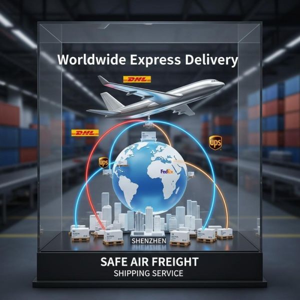 Safe Air Freight Shipping Service with Worldwide Coverage and Fast Transit Times via DHL FedEx UPS Express Delivery