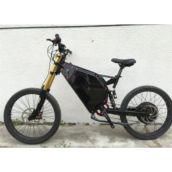 Stealth Bomber Electric Bike Frame Steel Carbon For 1000w-5000w Motor