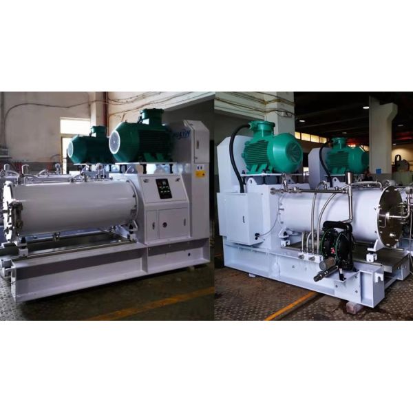 Printing  Ink High Efficiency Energy Saving  Large Volume 100L 250L Horizontal Bead Mill