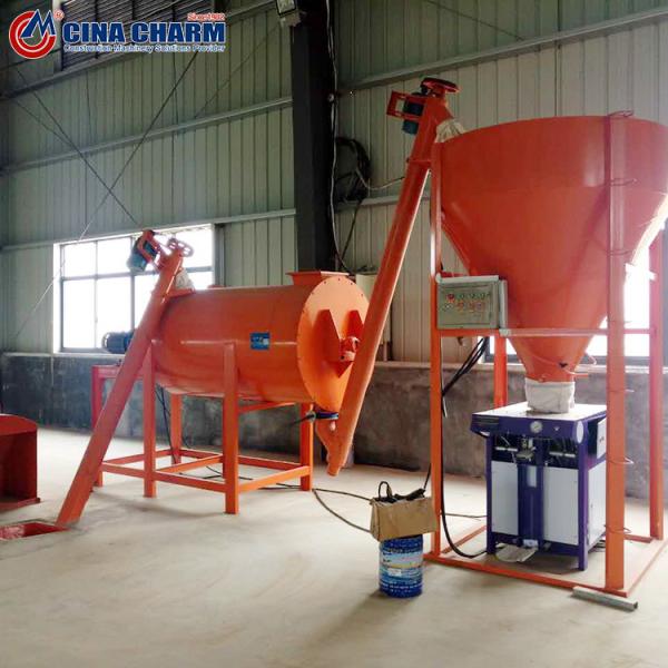 2-5T/H Dry Mortar Machines Electric Control System Dry Mortar Mixer