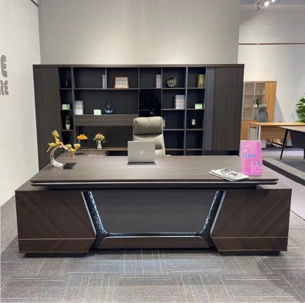 Commercial Furniture Boss Manager Wooden Office Table for Working Executive Desk