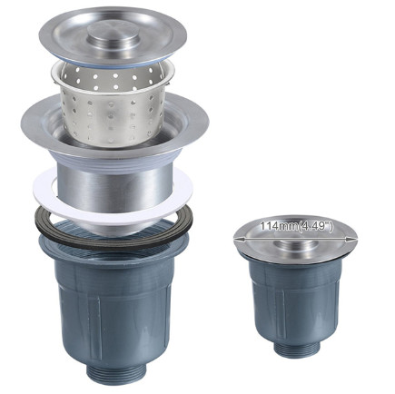 Нержавеющая сталь шара современных причудливых аксессуаров кухонной раковины двойная