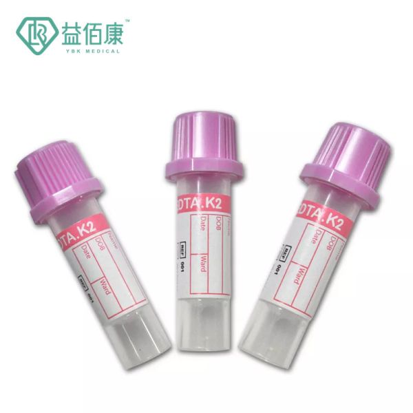 Медицинская невакуумная микровенная трубка для сбора крови 0, 25 мл 0,5 мл 1 мл EDTA K2K3 / гелевые трубки