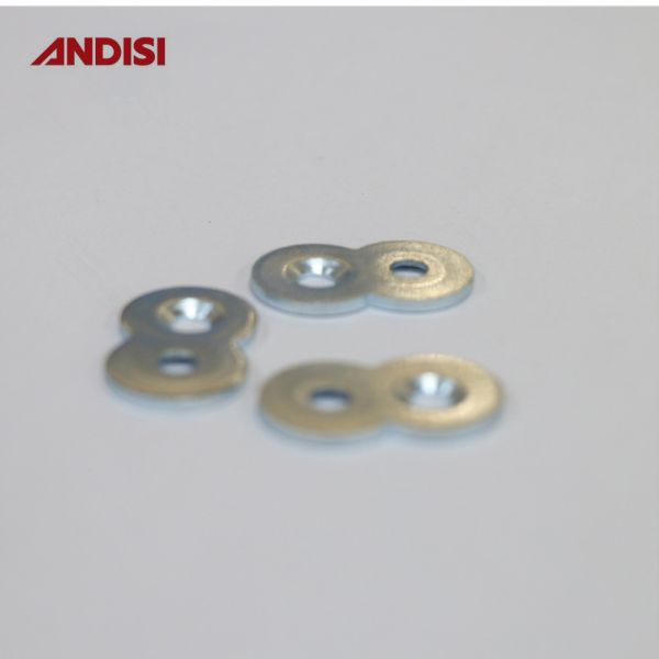 29.2X17.2mm Nonstandard 8 Shape Metal Corner Bracket for Cabinet and Table by Andisi