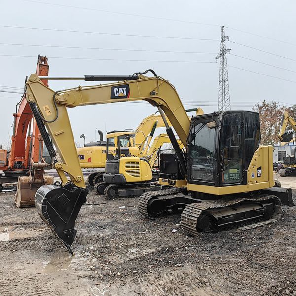2020 2nd Hand Diggers Repossessed Mini Excavators Caterpillar 307e2 7ton