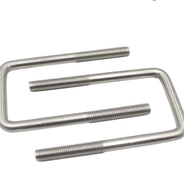 Anti Rust A2-70 A4-80 316 Stainless Steel Square U Bolts Bright  Finish