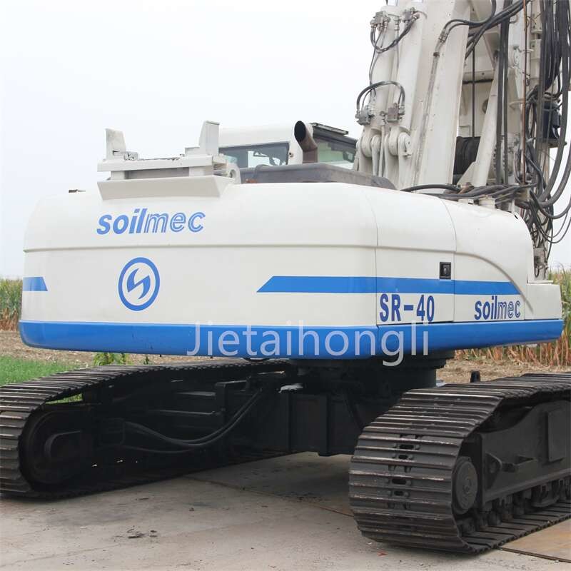 kNm 150 использовало пробуренный складывающ снаряжение Soilmec SR40 с Frictional Адвокатурой Келли