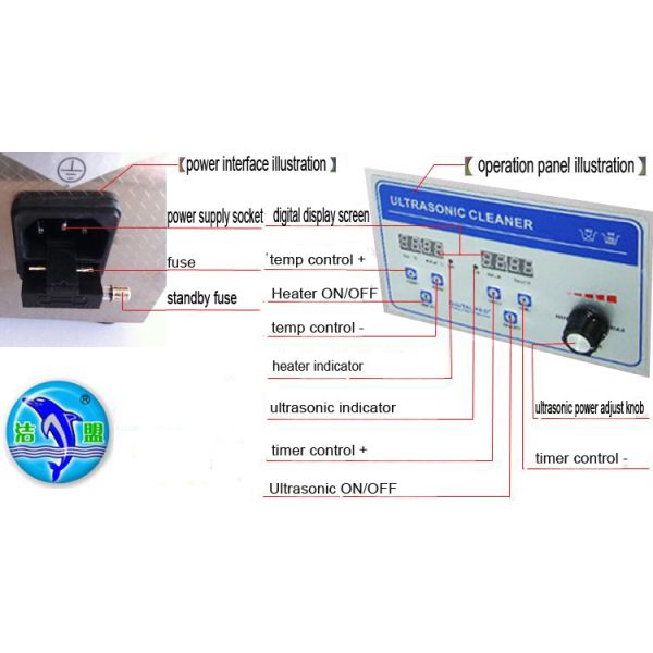 pièces de rechange ultrasoniques du décapant 30l de carburateur de puissance réglable de 240-600w Digital lavant 40khz