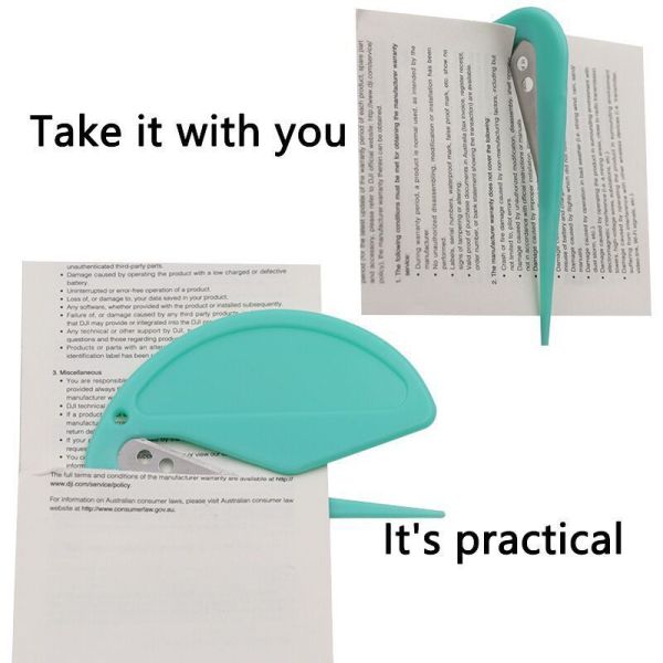 Custom Logo Sublimation Mini Utility Knife Letter Opener Envelope Opener Paper Cutter Pet Hair Unknotting Knife