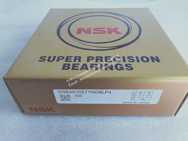 NSK High Precision Angular Contact Ball Bearing 100BAR10STYNDBLP4