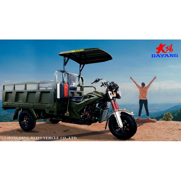 200CC Motorized Cargo Tricycle for Heavy Duty Transportation