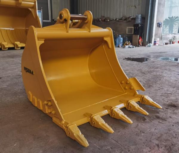 1.7-120 Tons Excavator Digger Bucket Heavy-Duty Rock Standard Types Available Parts Reinforced Plates