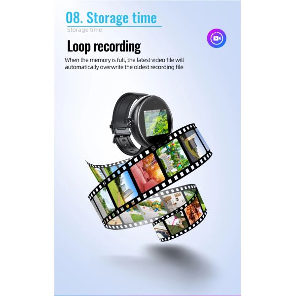 1920x1080 Digital Bracelet Recording Device Built in Lithium Battery HD Voice Recorder Camera