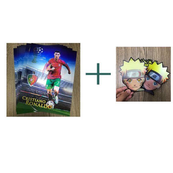 14 Designs Ronaldo World Football Soccer Player 12x16 inches Poster 3D Lenticular Football Poster