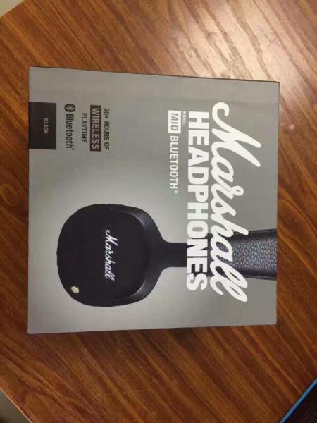 NEW Marshall MID Bluetooth Headphones Wireless - Black  from grgheadsets.aliexpress.com