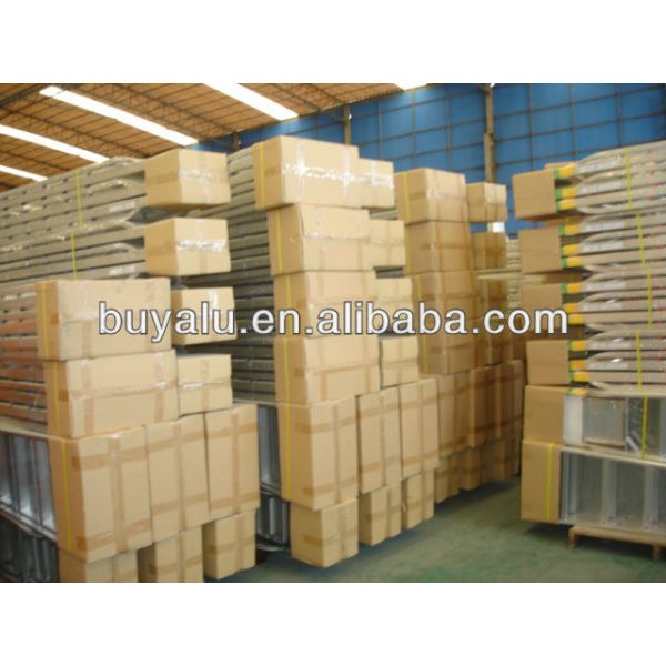 Natural Silver Anodized Aluminum Materrial Ladders Household Step Ladder