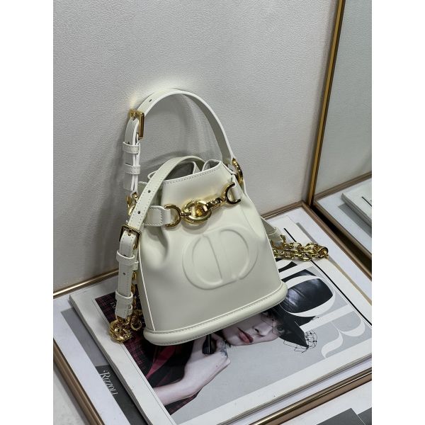 Выбитая телячья кожа сумки спорта Dior CD седловины золота сумки C'est Dior христианская