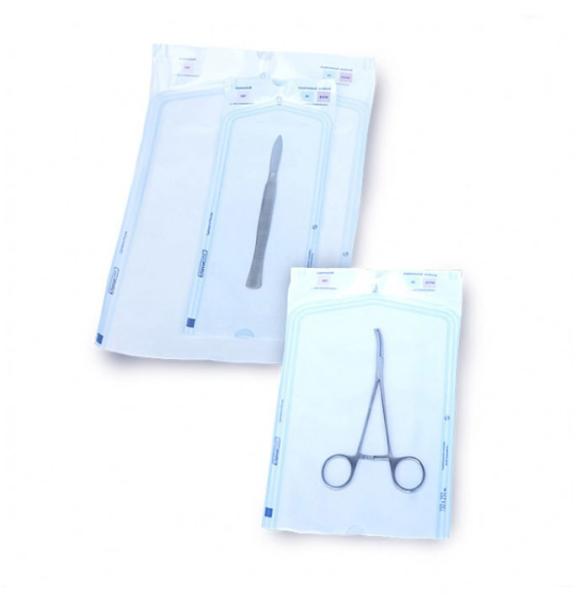 One Time Use Dry Heat Sterilization Pouches , Medical Grade Paper Pouches