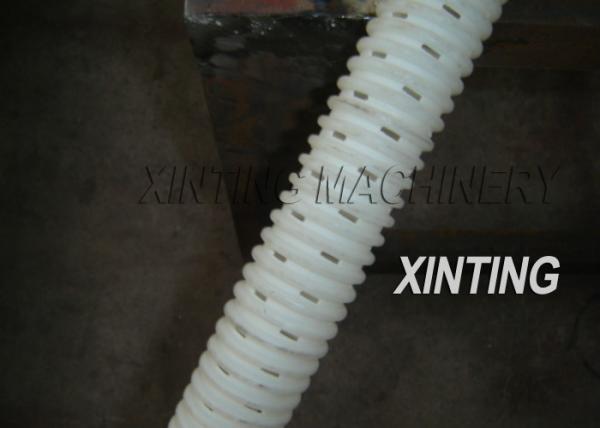 Corrugated Plastic PVC Pipe Slotting Machine Perforating For Diameter 50-200mm Tube