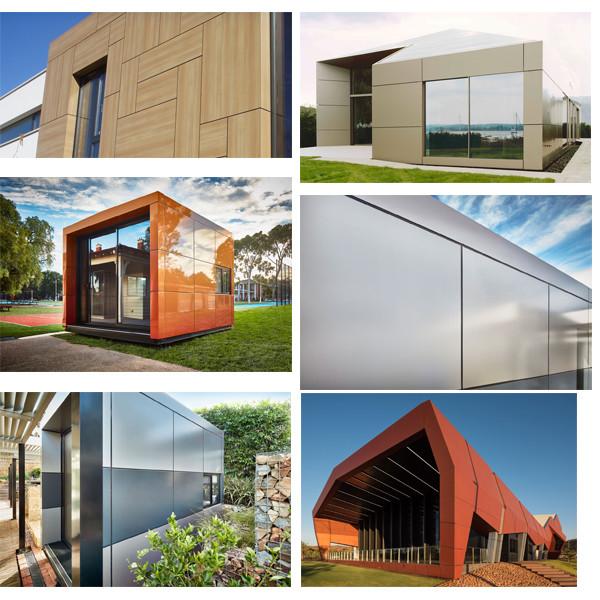 4mm Facade Acp Cladding Material Sheet Pe Aluminum plastic Composite Panel