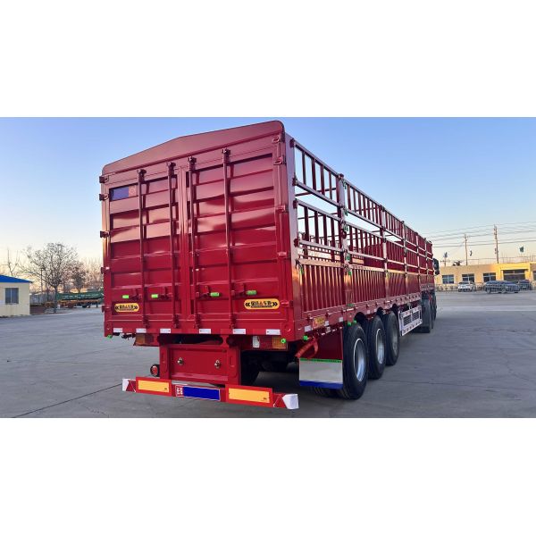 Тяжелая 40-тонная 50-тонная грузовая полуприцепка с тремя осями