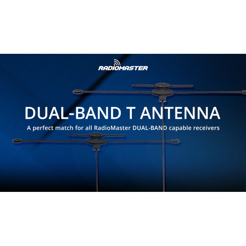 Wholesale Price RadioMaster IPEX1 2.4GHz / Sub-G 900MHz Dual-Band T Antenna