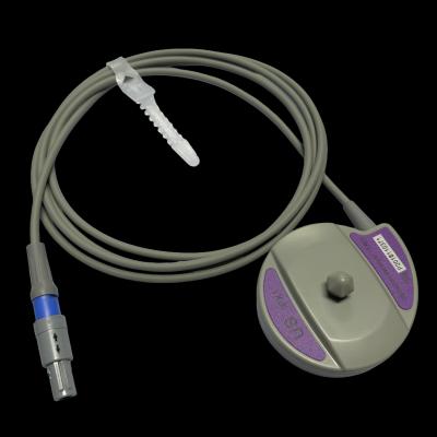 Grey Transducer Probe Ultrasound , Linear Ultrasound Probe Edan F3 4 Pin Two Notch
