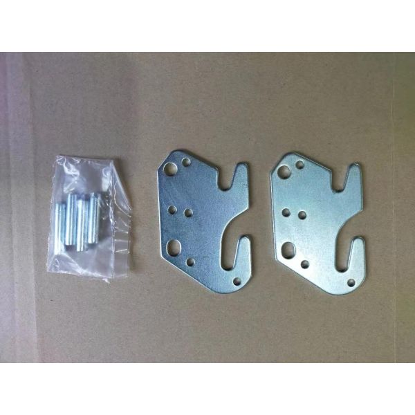 Деревянный ложе железнодорожный крючок пластины головной панель рамы скобки с горячим оцинкованным деревянным ложе крючком