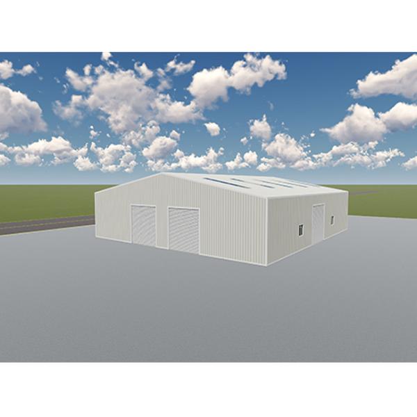 Quick Assembly Industrial PEB Building Construction , Prefab Steel Column Building