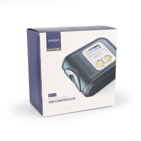 Portable Car Air Pump with High Pressure and Auto Shut-off at The Desired Pressure