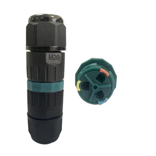 Soldering / Screw Fitting Waterproof Circular Connector 4 Pin Male Female Connector