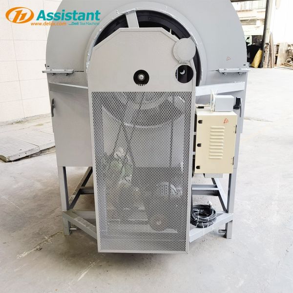DL-6CSTP-CM110 Household Tea Roasting Drum Machine for Wood/Coal Heating Tea Fixation