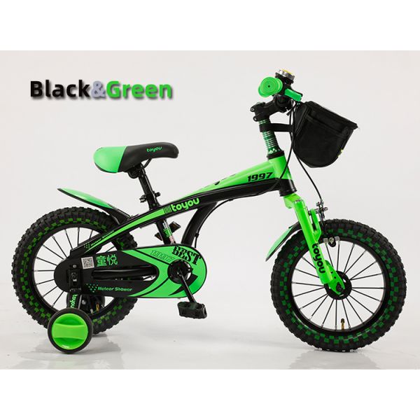 14 16 18 pouces Vélos pour 3 à 9 ans Garçons et filles Épaisseur pneus antidérapants en acier au carbone Matériau de la fourchette personnalisation