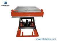 1000 el transportador de rodillo de la tabla de elevación del rodillo del kilogramo 2200 libras Scissor el acero hidráulico de la tabla de elevación