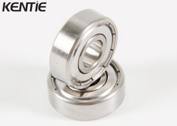 Metal Shields Radial Deep Groove Ball Bearing , 635ZZ Skateboard Miniature Ball Bearings