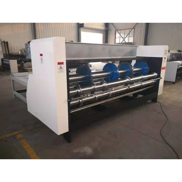 Chain Feeder Synchronous Adjustment Corrugated Slotter Machine Semi Auto