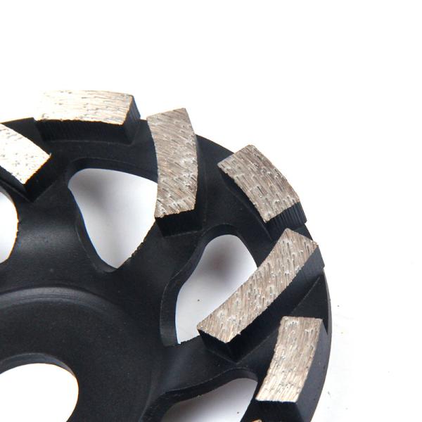 Segmented Sector Shaped Turbo Diamond Abrasive Wheel Tungsten Carbide Material