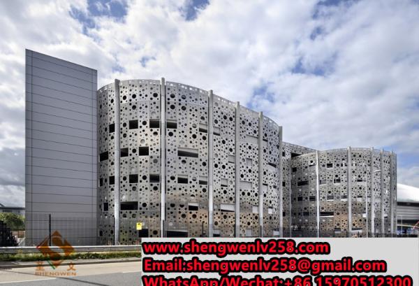 Metal facades metal cladding aluminium claddings for building decoration