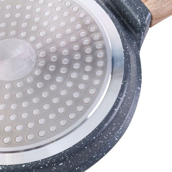 Широко лоток гриля пиццы округлой формы заливки формы Nonstick покрывая