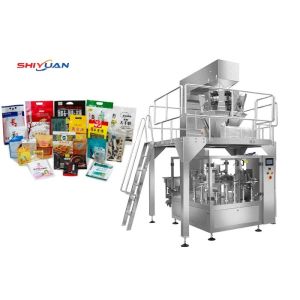Candy Banana Chips Packing Machine 10bags/min-60bags/min Zip Lock Packing Machine