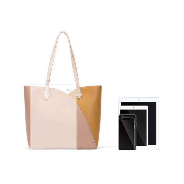 The new 2019 fashion one-shoulder bags women tote bag with large capacity