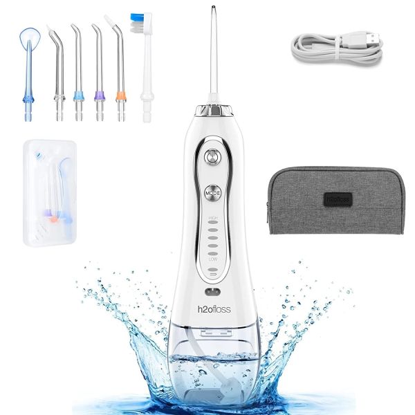 OEM ODM 5 Modes Rechargeable Water Flosser Portable Design Teeth Floss Machine