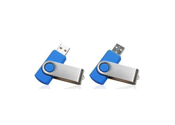 Ultra Speed 8GB Swivel USB Flash Drive , 58 * 20 * 11mm Metal USB Memory Stick