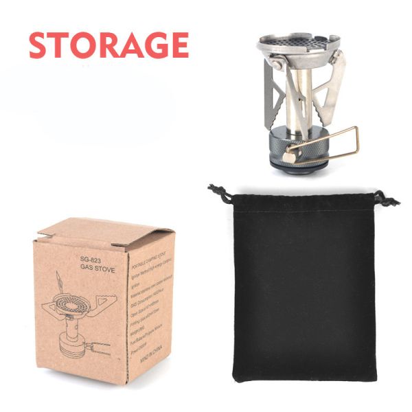Outdoor Portable Camping Gas Cooker Stove Mini Burner Stove with Power Coated Finishing