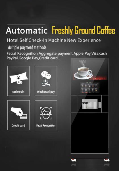 Máquina expendedora de café totalmente automática con gestión remota